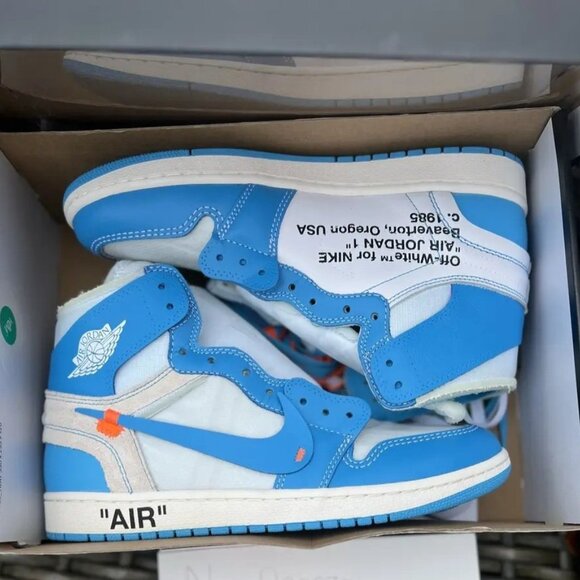 Jordan 1 OFF-White UNC - Picture 6 of 7